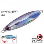 Джиг Jigpara Slow Livebait 20 гр JPSLOW-20L Цвят #84 Live Saba (UV) - Major Craft Джиг Jigpara Slow Livebait 20 гр JPSLOW-20L Цвят #84 Live Saba (UV) - Major Craft